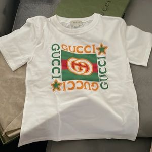 Worn Gucci shirt